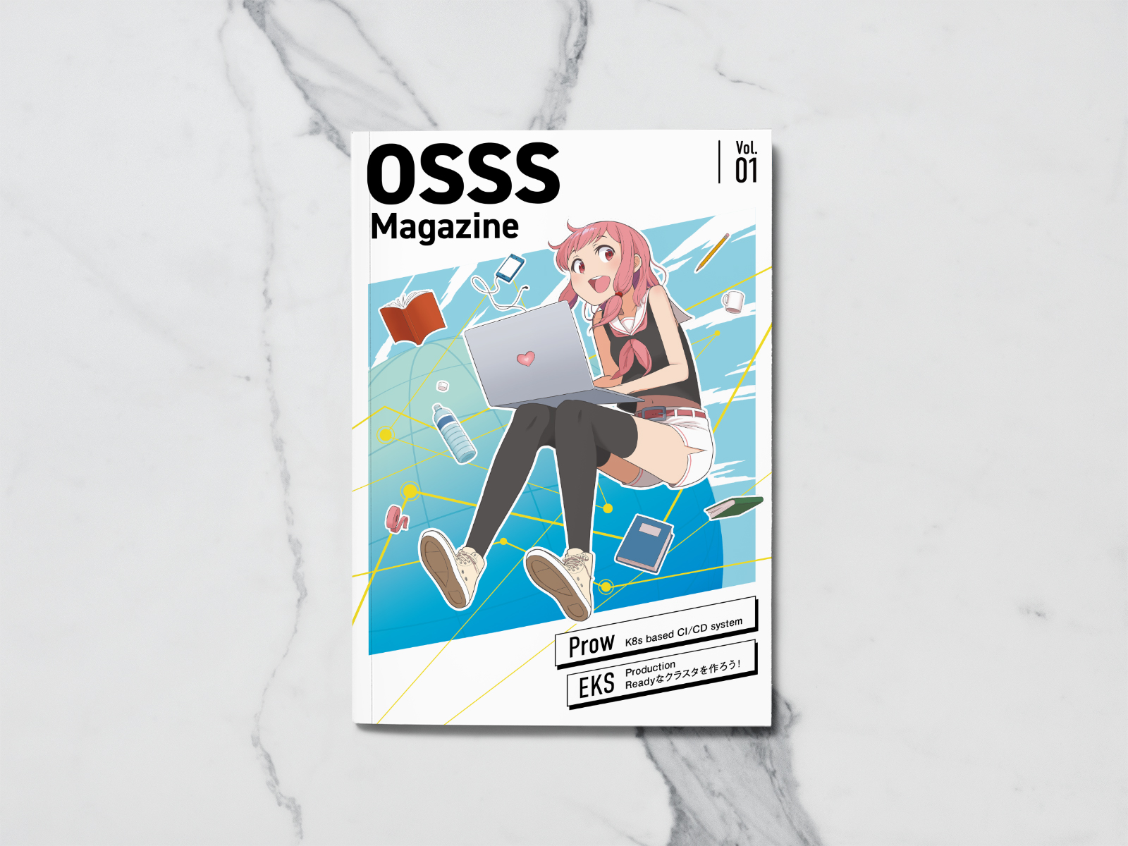 Osss Magazine 表紙デザイン イラスト Yohei Designworks